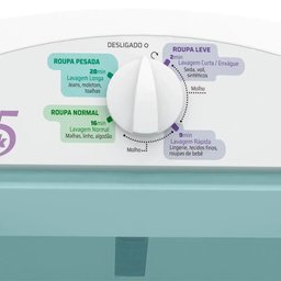 Máquina de Lavar Semiautomática Poptank Mueller 220V Branco - 6