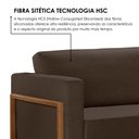 Ver imagem 6 de Sofá 3 Lugares Paris Veludo 1,94M