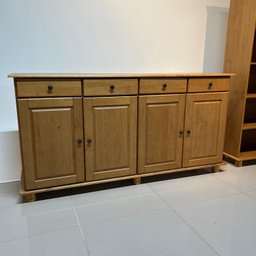 Buffet Aparador Rústico em Madeira Maciça 4 Portas 4 Gavetas Linha Rubi - 2