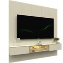 Ver imagem 7 de Home para TV 220 Realce Luminare Off White - Gelius