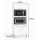 Ver imagem 3 de Paneleiro Torre Quente Realeza com 3 Portas