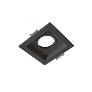 Spot de Embutir Par20 Quadrado Orientável Face Recuada Preto Moon 1061068