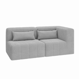 Sofá Modular de Canto 02 Módulos Easybox Cabecasa Madeiramadeira - 19