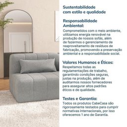 Sofá Modular de Canto 02 Módulos Easybox Cabecasa Madeiramadeira - 11