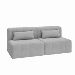 Sofá Modular 02 Módulos Poltrona Easybox Cabecasa Madeiramadeira - 15