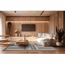 Ver imagem 1 de Tapete Rayza Natural Look Deck a 2.15m X 3.50m