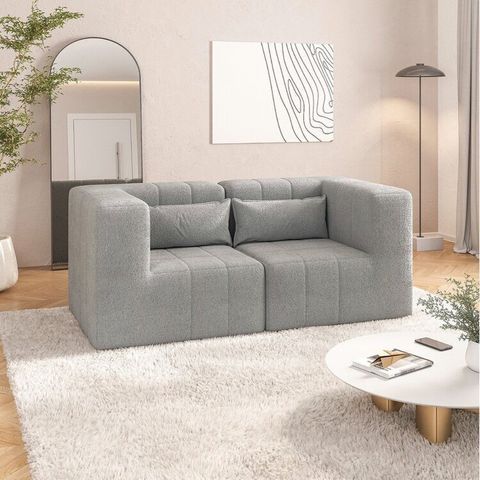 Sofá Modular 2 Lugares com Braços Laterais EasyBox CabeCasa MadeiraOriginals