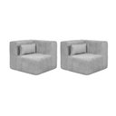 Ver imagem 5 de Sofá Modular 2 Lugares com Braços Laterais EasyBox CabeCasa MadeiraOriginals