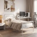 Ver imagem 1 de Cama Solteiro em Ferro Juliet:Branco