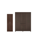 Ver imagem 3 de Conjunto de Guarda Roupa e Sapateira Gran Siena 8 Portas