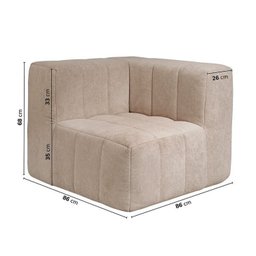 Sofá Modular de Canto 02 Módulos Easybox Cabecasa Madeiramadeira - 13