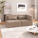 Ver imagem 2 de Sofá Modular 2 Lugares com braço lateral EasyBox CabeCasa MadeiraOriginals