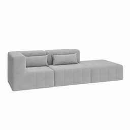 Sofá Modular de Canto 01 Canto 01 Poltrona e 01 Puff Easybox Cabecasa Madeiramadeira - 21
