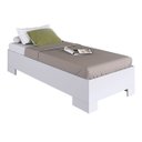Ver imagem 4 de Cama de Solteiro Box com Estrado Fixo 80 Xangai Cinza/Grafite