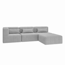 Sofá Modular de Canto 02 Poltronas 01 Canto e 01 Puff Cabecasa Madeiramadeira - 20