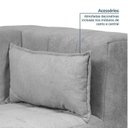 Ver mais imagens de Sofá Modular de Canto 02 Poltronas 01 Canto e 01 Puff CabeCasa MadeiraOriginals