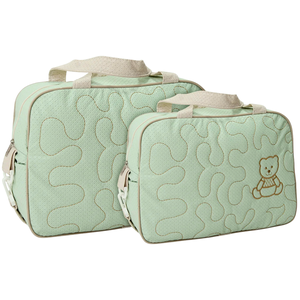 Kit Bolsas Maternidade Mave Baby Ursinho Verde