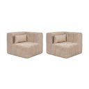 Ver imagem 5 de Sofá Modular 2 Lugares com Braços Laterais EasyBox CabeCasa MadeiraOriginals