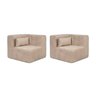 Sofá Modular 02 Módulos de Canto Easybox CabeCasa MadeiraMadeira - 5