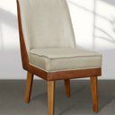 Ver imagem 1 de Kit 06 Cadeiras de Jantar Virgínia Composê e Courissimo