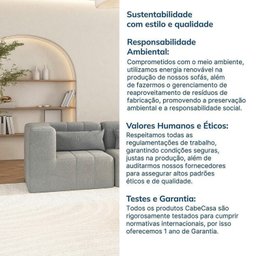 Sofá Modular 02 Cantos e 01 Poltrona Easybox Cabecasa Madeiramadeira - 11