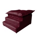 Ver imagem 1 de Escada Nick Sofá Cama Pets Cães Gatos Ossinho Bordo