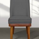 Ver imagem 3 de Kit 06 Cadeiras de Jantar Virgínia Composê e Courissimo