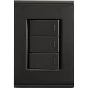 Ver imagem 3 de Conjunto 4x2 com 3 Interruptores Simples 10 a 250 V Tramontina Liz Grafite
