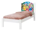 Ver imagem 3 de Cama Solteiro Adesivada Castelo 100% Mdf - Extrado Madeira + Colchão Solteiro 188x88