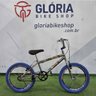 BICICLETA ARO 20 MASCULINA SAMY ROQUET CROSS CROMADA - 1