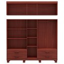 Ver imagem 3 de Guarda Roupa com 10 Portas e 4 Gavetas com Espelho Cobre Finestra