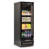 Refrigerador/Expositor Vertical GRV-57 LB PR All Black Degelo Automático Porta de Vidro Duplo - 1