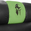 Ver imagem 6 de Poltrona Gamer Streamer Sparta com Carregador Usb Corino Preto/verde Sofa Store
