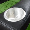 Ver mais imagens de Poltrona Gamer Streamer Sparta com Carregador Usb Corino Preto/verde Sofa Store