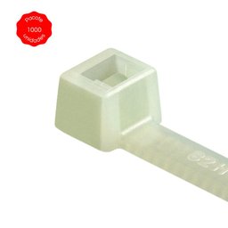 Abracadeira insulok T18L Natural 200X2,5MM 1000pc Hellermann - 3