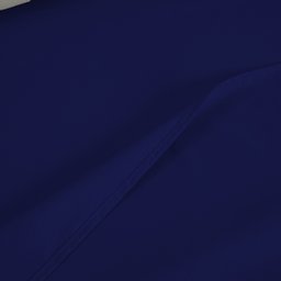Jogo de Cama King 4 Pç Lençol + Fronhas Premium Micro Percal 400 Fios Liso Azul Marinho - 3