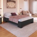 Ver imagem 1 de Cama de Casal Queen Box com Estrado Fixo 160 Xangai Marrom/Mel