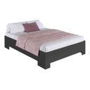 Ver imagem 4 de Cama de Casal Queen Box com Estrado Fixo 160 Xangai Marrom/Mel
