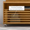 Rack com Painel para Tv até 65 Polegadas 2 Portas 2 Nichos 182cm Frizz - 9