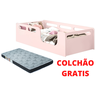 Mini Cama Montessoriana Solteiro + C/ Colchão - 1