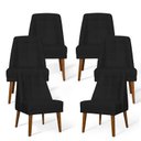 Ver imagem 4 de Kit 06 Cadeiras de Jantar Paris Suede