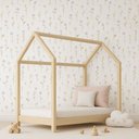 Ver imagem 2 de Papel de Parede Autocolante Jardim Flores Quarto Sala - 3 Metros