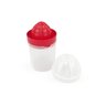 Espremedor de Laranjas Manual Portátil com Jarra 450ml Plástico Livre de Bpa Nitron:vermelho - 1