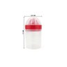 Espremedor de Laranjas Manual Portátil com Jarra 450ml Plástico Livre de Bpa Nitron:vermelho - 2