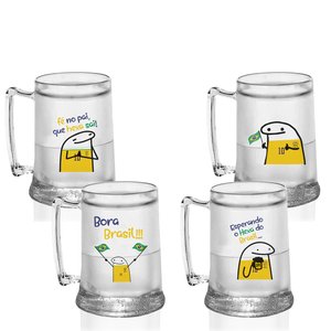 Caneca 400ml Personalizada Copa do mundo
