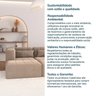 Sofá Modular 3 Lugares e 3 puff EasyBoxCabeCasa MadeiraOriginals - 11