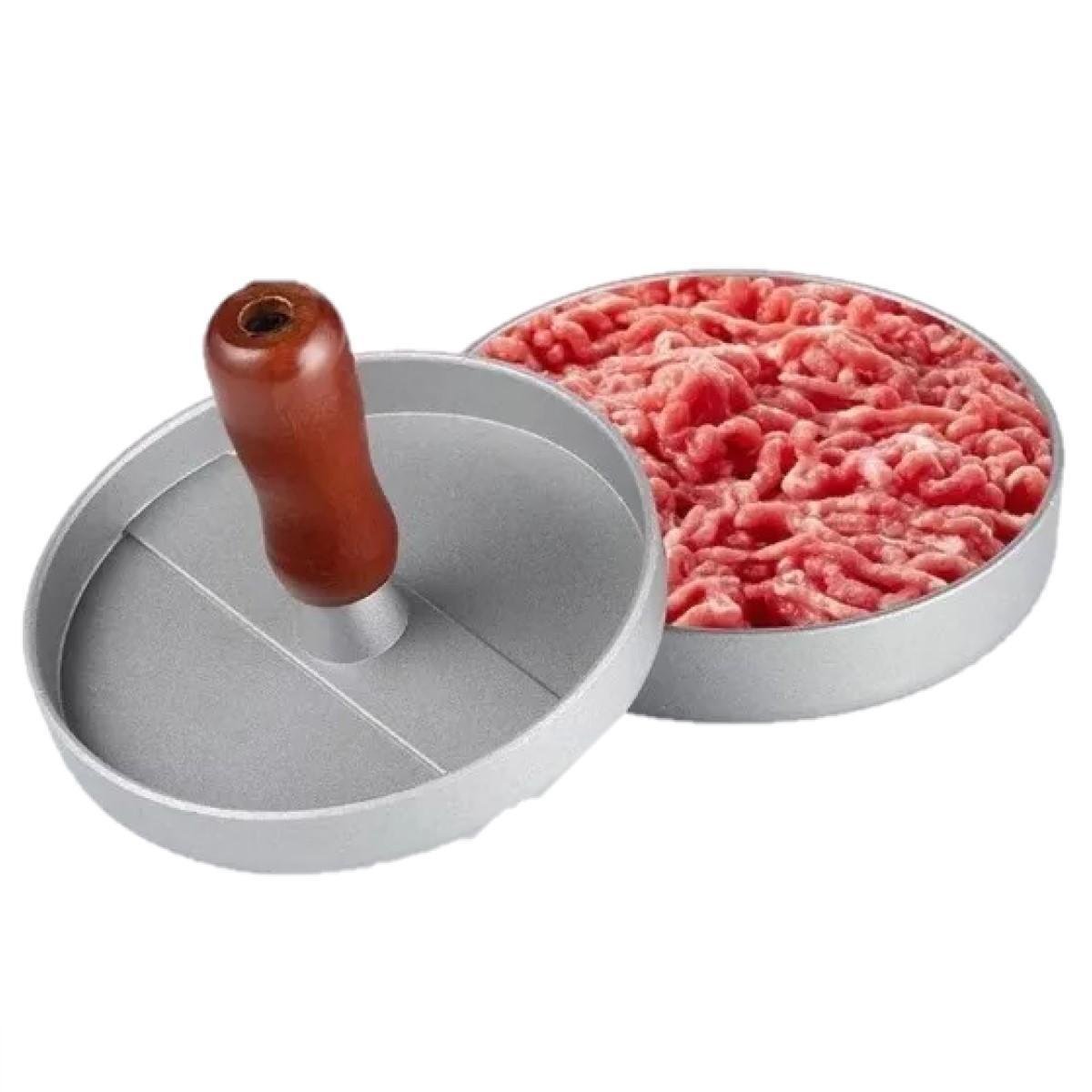 Forma Modeladora para Hambúrguer Caseiro Artesanal 12cm - 4