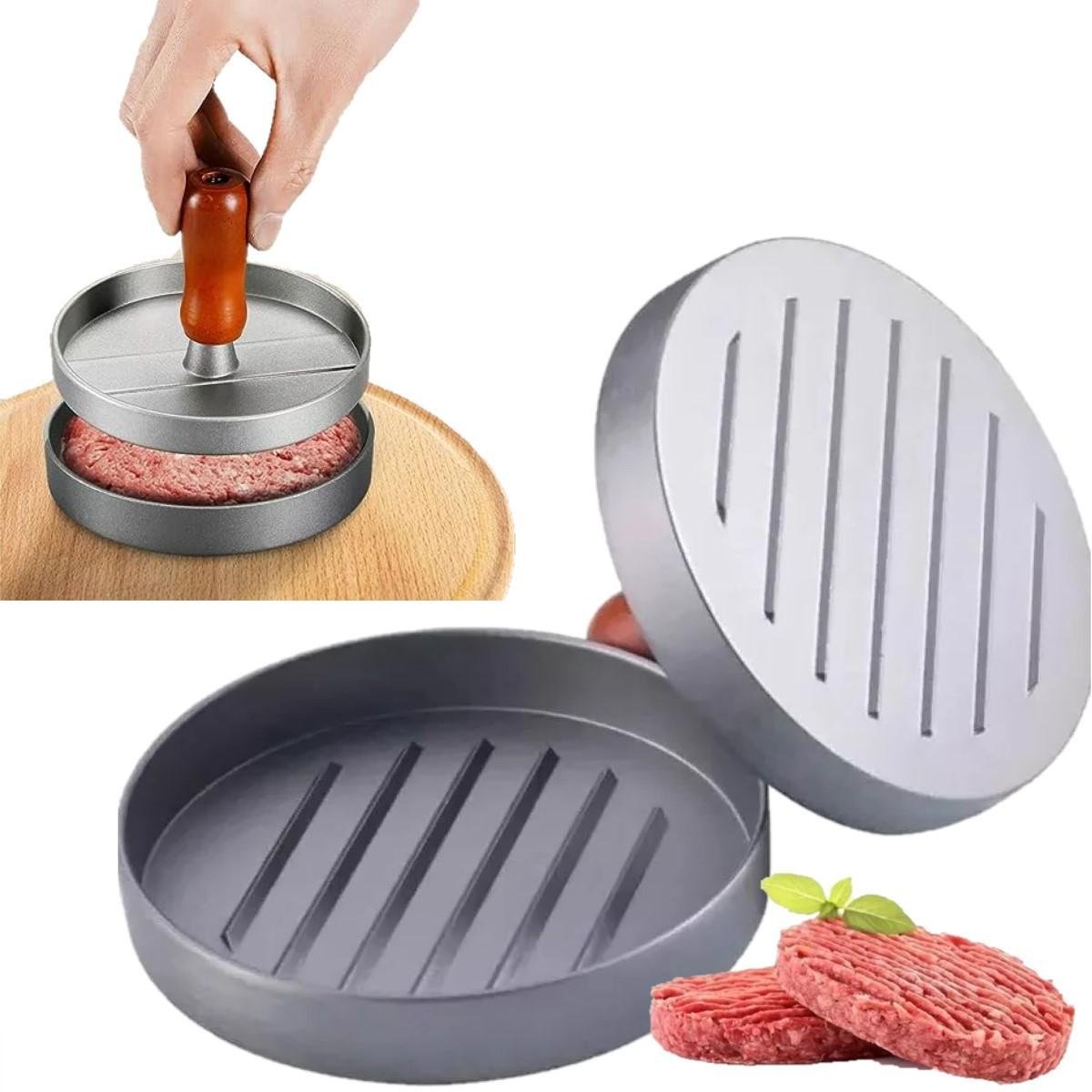 Forma Modeladora para Hambúrguer Caseiro Artesanal 12cm - 6