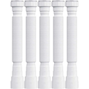 Ver imagem 1 de Kit 5 Sifão Simples Sanfonado Universal Tubo Extensivo para Pias
