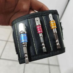 Pulseira Ima Magnetico Prego Parafuso Broca Pino Ferramenta Construçao Obra Reparo Segurança Organiz - 8